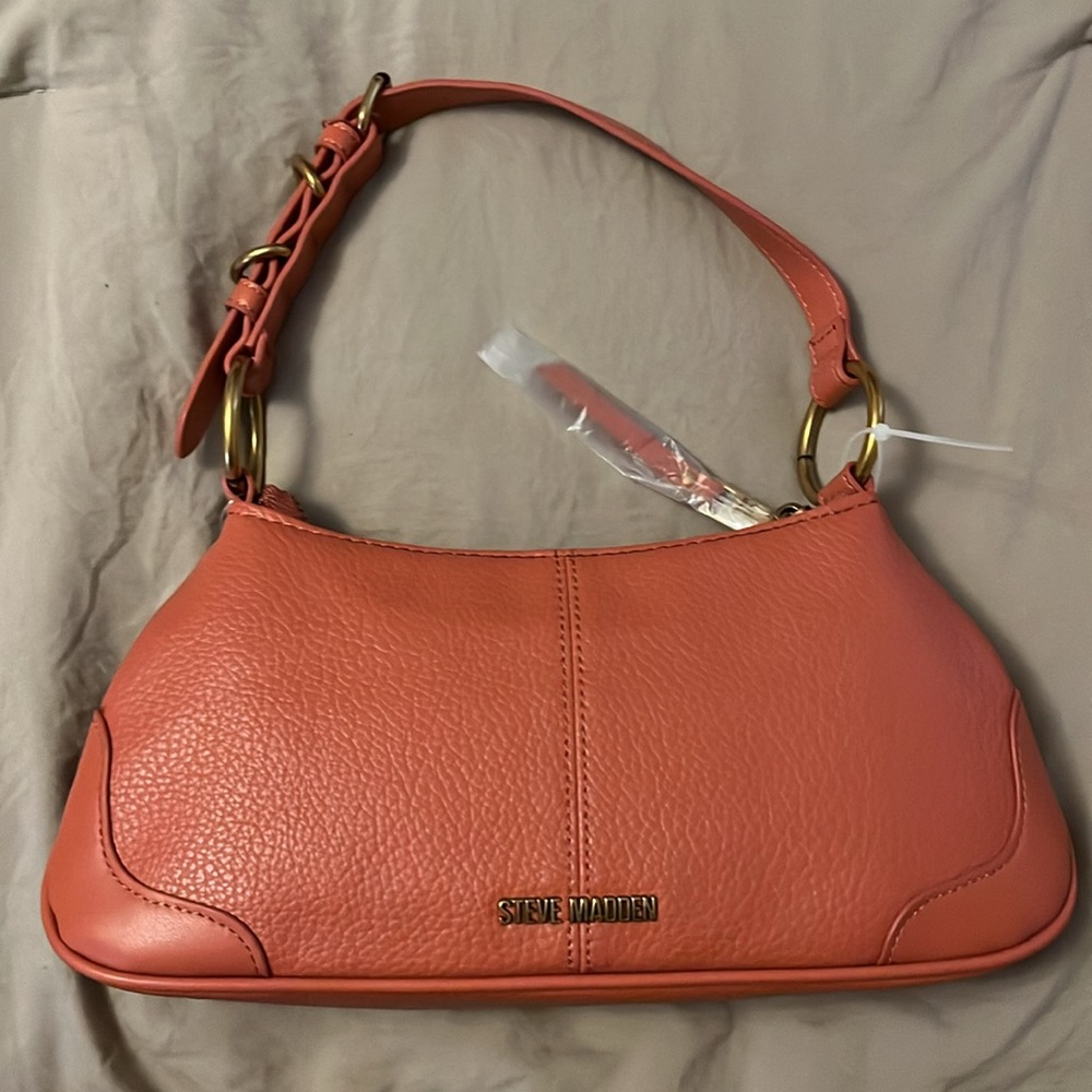 Steve Madden Coral Leather Purse